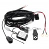 Kit releu , cabluri , buton si telecomanda pentru proiectoare led bar 12v - 24v